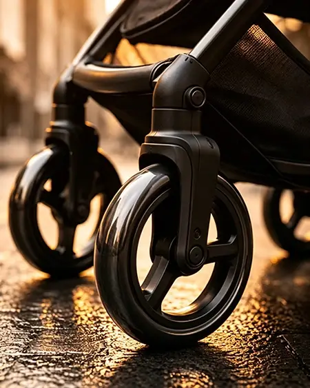 Roues de poussette