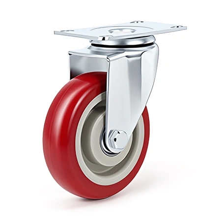 Roulette pivotante