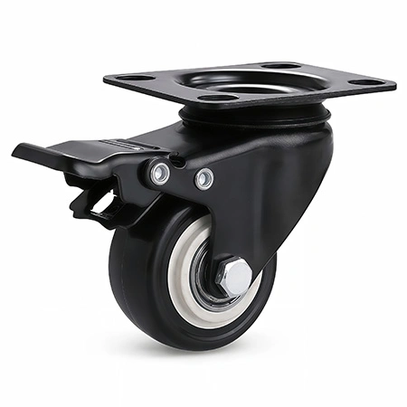 Roulette à platine avec frein