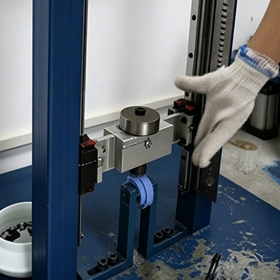 Essai de performance de rebond