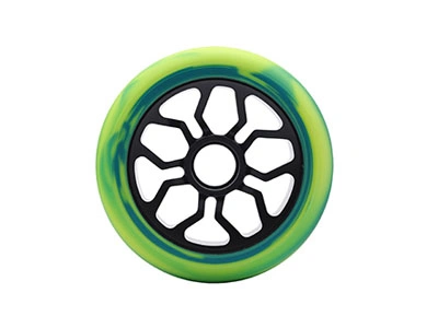 Roues à moyeu en aluminium bicolore