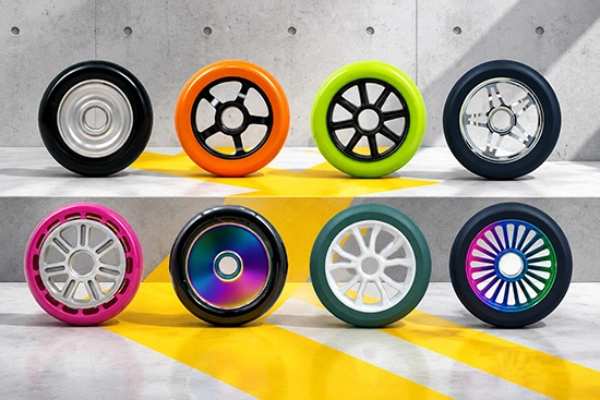 Roues de trottinette