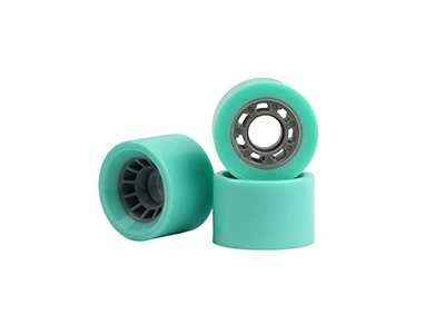 Roues en PU à moyeu creux