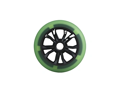 Roues lumineuses à cinq LED